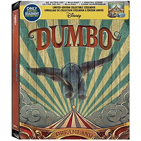 Buy Dumbo Steelbook K Uhd Blu Ray Digital Online At Lowest Price