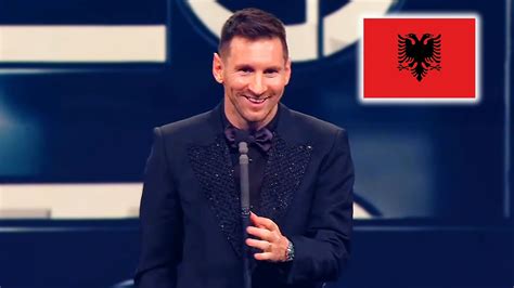 Lionel Messi ist Weltfußballer The Best FIFA Football Awards