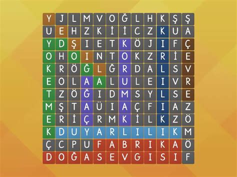 Do A Ve Evre Wordsearch