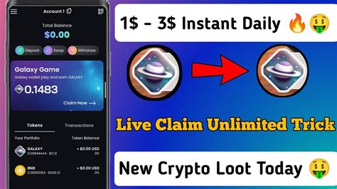 1 3 Daily Instant Profit New Crypto Loot Today Instant Crypto