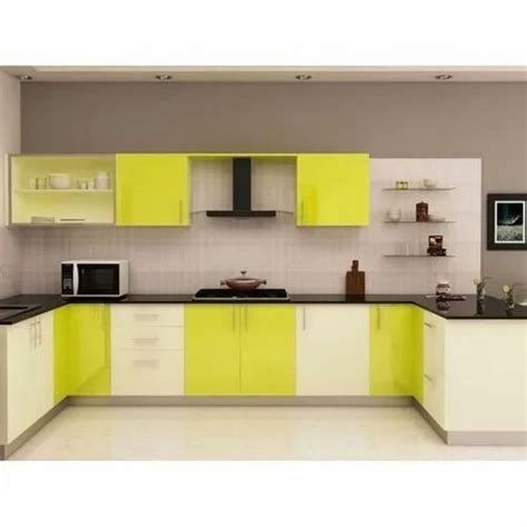 Classic Modular Kitchen Work Provided Wood Work Furniture At Rs 950