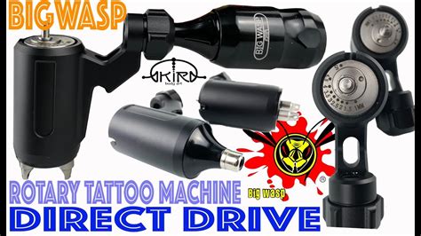 M Quina Rotativa Tattoo Direct Drive By Bigwasp Review Youtube