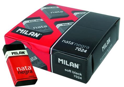 Milan Nata Negra Black Extra Soft Eraser Michaels