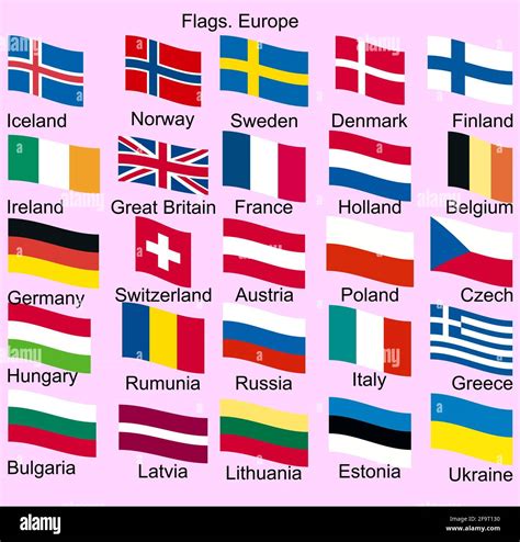 Flags Of Europe