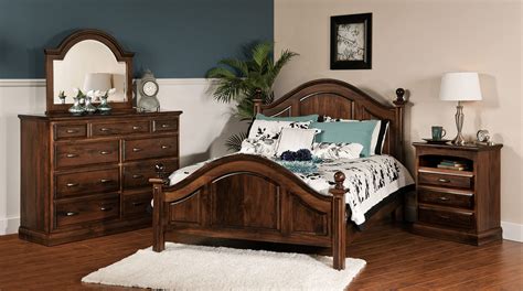 Adrianna Bed Amish Solid Wood Beds Kvadro Furniture