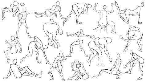 Drawing Exercise Gesture Drawing