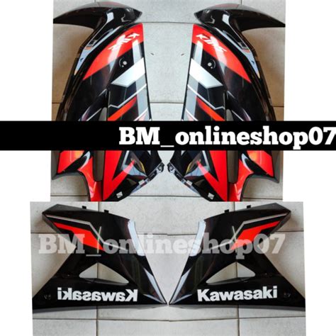 Jual Fairing Ninja Sayap Ninja Atas Dan Bawah List Orange ORIGINAL