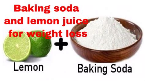 Baking Soda And Lemon Juice For Weight Loss Baking Soda Weight Loss