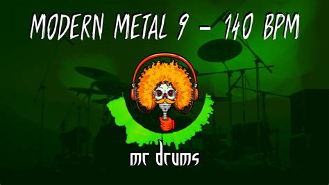 Modern Metal Bpm Backing Drums