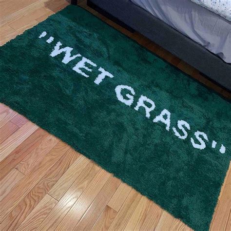 IKEA x Off White " WET GRASS " rug Designed by... - Depop