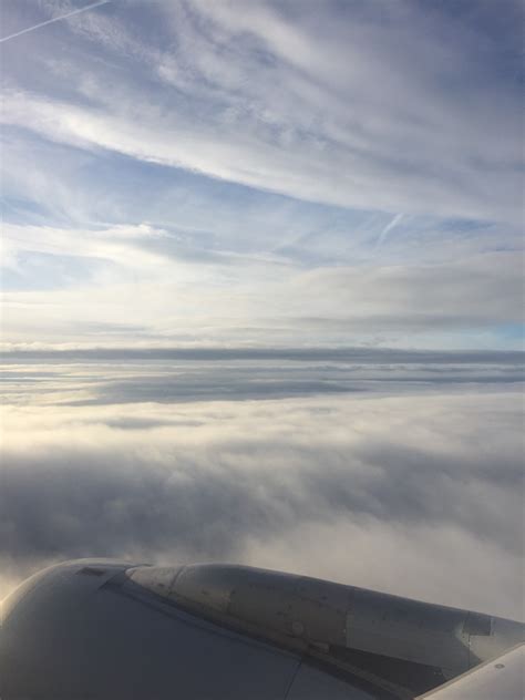 Free Images Horizon Wing Cloud Sky Sunlight Airplane Aircraft