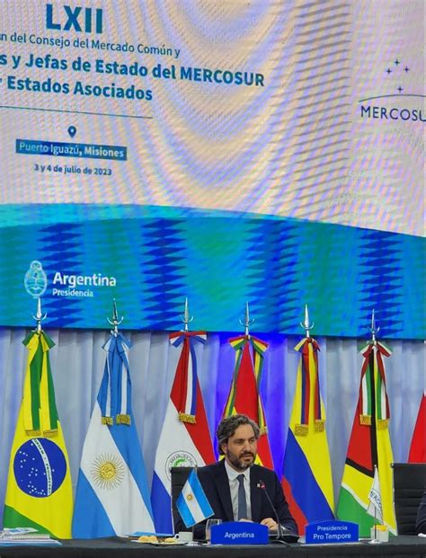 Cafiero Inaugura La 62° Reunión Del Mercosur Con La Presencia Por Primera Vez Desde 2019 De