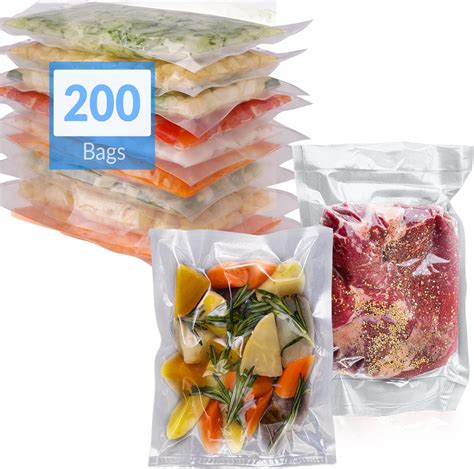 Reli Vacuum Sealer Bags 6x10 In 200 Bags Pre Cut