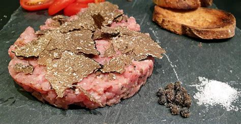 Tartare de veau à la truffe Les recettes de Virginie