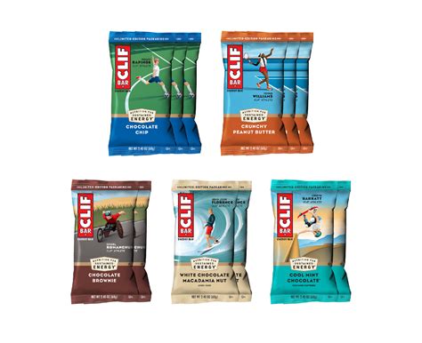 CLIF BAR Athlete Collection Pack, 12 Bars | Clif Bar