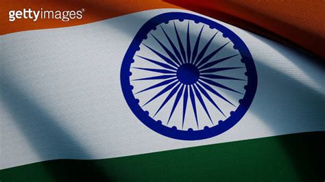 3d Render Illustration Of India Flag Realistic India Flag Waving In