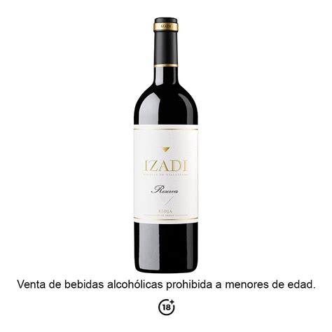 Vino Tinto Izadi Reserva Rioja 2009 750 Ml Walmart