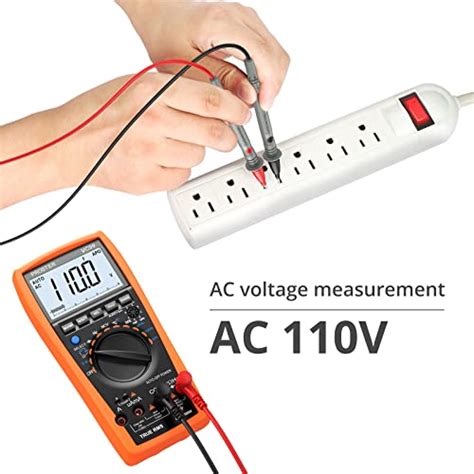 Proster Autoranging Multimeter Count Trms Digital Multitester Ncv