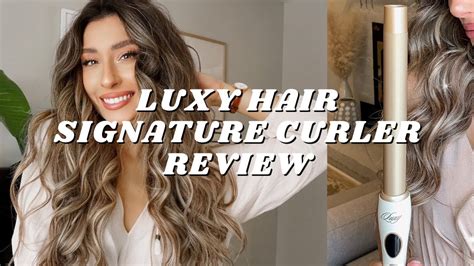 Luxy Hair Signature Curler Review Youtube