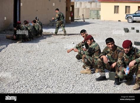 Afghan National Army Commandos With St Company St Special Operations