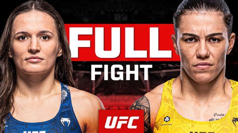 Erin Blanchfield Vs Jessica Andrade Full Fight Ufc Edmonton Ful