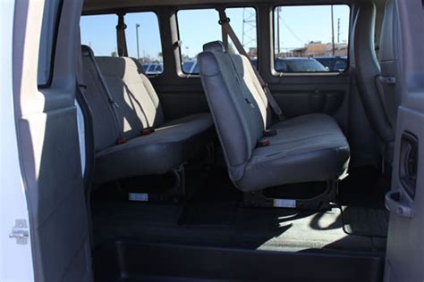 Chevy 15 Passenger Interior Phoenix Discount Van And Suv Rental