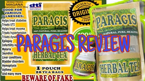 Review On Paragis Tea Capsule Youtube