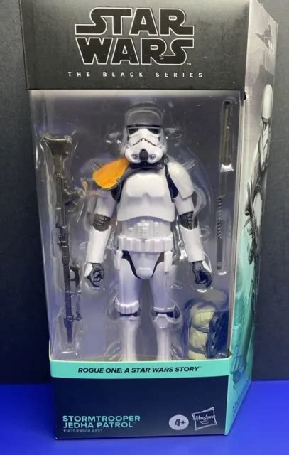 Inch Black Series Stormtrooper Jedha Patrol New In Box Star Wars