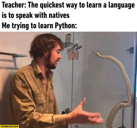 Teacher The Quickest Way To Learn A Language Is To Speak With Natives