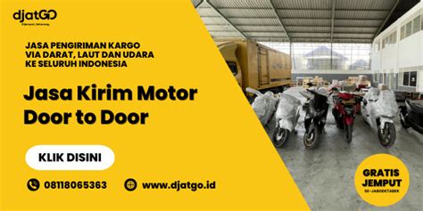 Jasa Kirim Motor Door To Door Jakarta Gratis Jemput