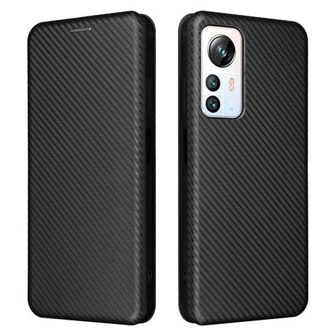 Flip Carbon Fibre Magnetic Skin Leather Cover For Blackview A A A