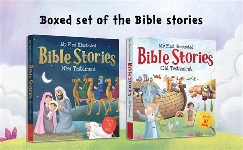 My First Illustrated Bible Stories Old Testament Boxed Set Of 10 Books