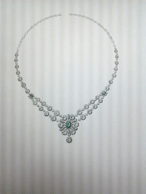 Diamond Necklace Drawing - Drawing.rjuuc.edu.np