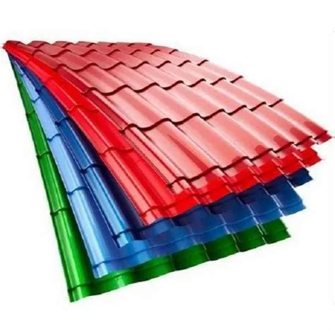 Mild Steel Galvanised MS Tile Roof Sheet At Rs 42 Sq Ft In Surat ID