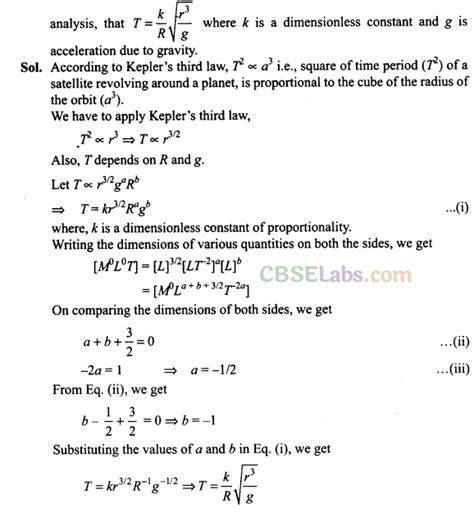 Ncert Exemplar Class Physics Chapter Units And Measurements