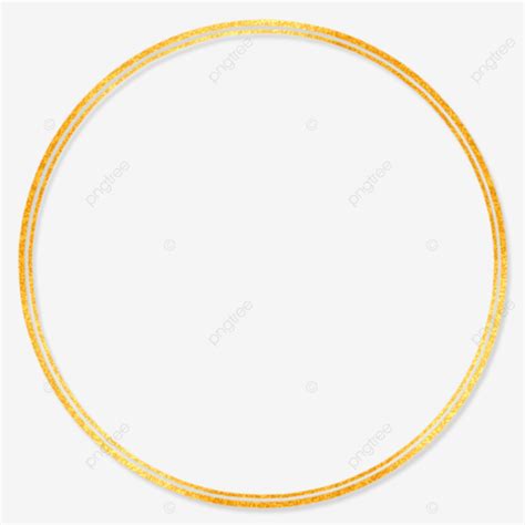 Golden Splatters Circle Frame Golden Circle Frames Png Transparent