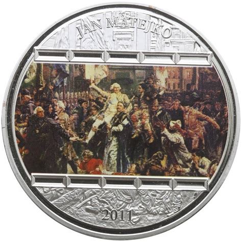 Medal Jan Matejko Konstytucja Maja Stan Allegro Pl