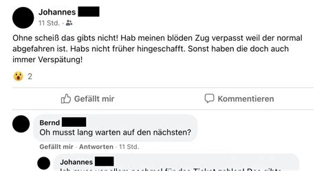 Der P Nktliche Zug Facebook Fail Des Tages Webfail