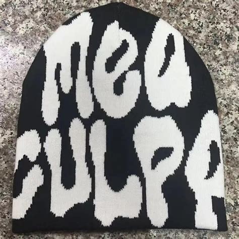 Mea Culpa Beanie / Beanie Hat / Y2K Hat - Etsy