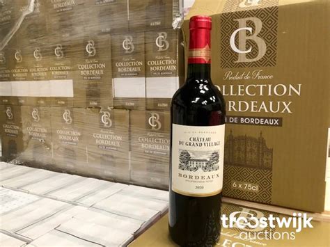 Ch Teau Grand Village Bordeaux Aop Vin Rouge Troostwijk