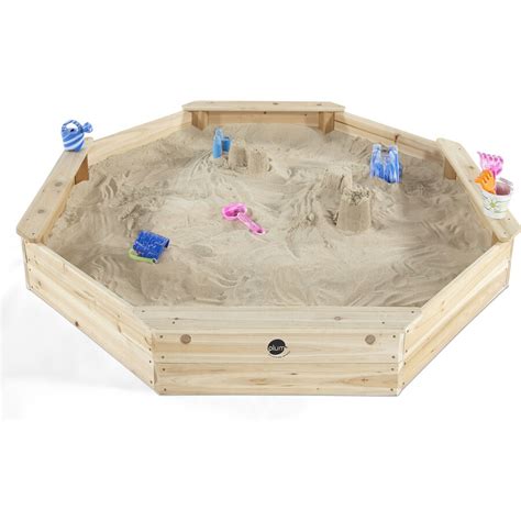 Plum Giant Wooden Sandpit Big W