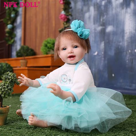 Npkdoll Cm Bebe Reborn Puppen Mit Weichen Silikon M Dchen K Rper