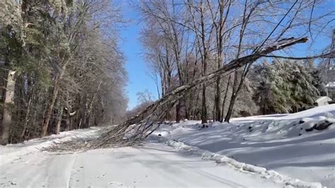 Storm leaves thousands without power in Barnstead, Strafford, NH