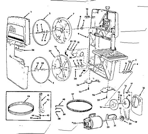 Craftsman Inch Band Saw Parts List Pdf Reviewmotors Co