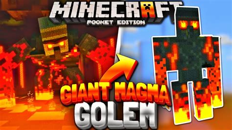 Spawn A Giant Magma Golem In Minecraft Pe Story Mode Boss Fight