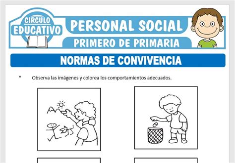 Normas De Convivencia Para Primero De Primaria Escuela Primaria Sexiz Pix