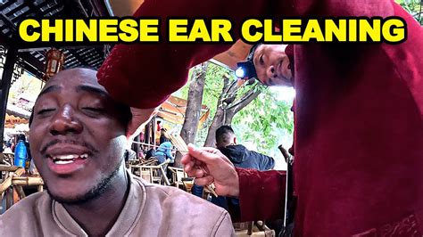 Blackman Tries Asmr Chinese Ear Cleaning And Massage In China This