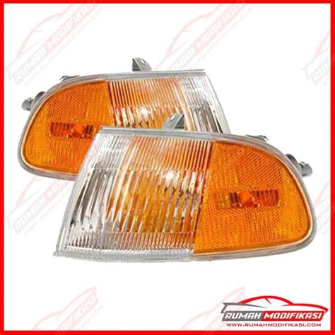 Jual Front Corner Lamp Honda Civic Estilo Clear Amber Us Style