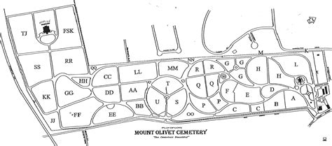 Cemetery Section Maps