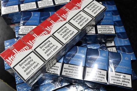 Cinq tonnes de cigarettes de contrebande saisies par les douanes à